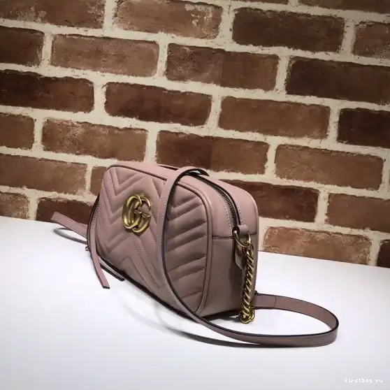 First bag ru Marmont bag GG small Gucci shoulder 0514